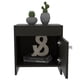 thumbnail image 3 of Mesa de Noche Excelsior Color Wengué Madera Aglomerada, 3 of 5