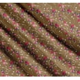 thumbnail image 3 of Soimoi Cotton Poplin Fabric Leaves, & Rose Floral Print Fabric by The Yard 42 Inch Wide, 3 of 7