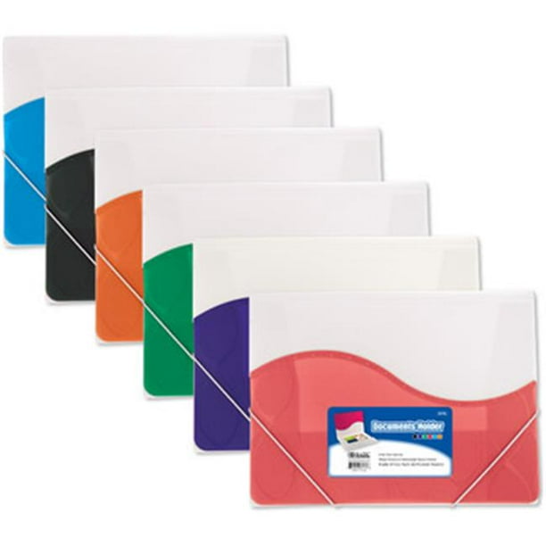 DDI 1994659 BAZIC Letter Size Document Holder w/ Elastic Band Case of