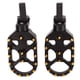 thumbnail image 5 of Aramox Estribos Moto Estribos Delanteros Moto Pedales Reposapiés con Dientes Antideslizantes Aluminio CNC Ajustable para R18 2020-2022 ANGGREK  Otros, 5 of 8
