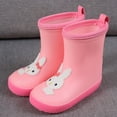 thumbnail image 3 of MJTBGFSWG Baby Rain Bootsrabbit Cartoon Character Rain Shoes Children's Rain Shoes Boys and Girls Water Shoes Baby Rain Boots Water Boots, 3 of 3