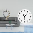 thumbnail image 2 of Figura De Abrazo Elegante, Estatua De Pareja De Baile De Ballet, Elegante Adorno De Escritorio, Estantería Romántica Para Bodas, Decoración Del Hogar, Reloj De Pared Silencioso Y Encantador., 2 of 8
