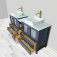 thumbnail image 6 of Vanity Art 72" Double Sink Bathroom Vanity Set with Engineered Marble Top and Free Mirrors, 6 of 11