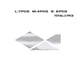 thumbnail image 2 of Vinilo de pared Flexible Plástico Superficie Liso Efecto reflectante Múltiples Tamaños Decoración del pasillo para el hogar Fondo Art Decoration 17pcs Noticed HA012038-00, 2 of 7