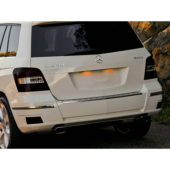 Rvinyl Tail Light Tint Covers Compatible with Mercedes-Benz GLK-Class 2010-2012 - Matte Smoke