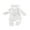 White, variant on BemeyourBBs Baby Girls Clothes One More To Adore Embroidery Romper Bow Waffle Knit Ruffled Newborn Infant Winter Fall Spring Outfit with Headband