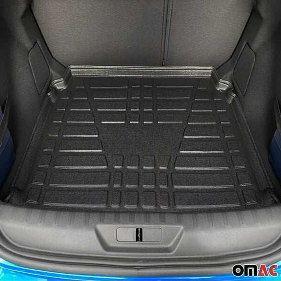 OMAC Cargo Mats Liner for BMW X6 E71 F16 2008-2019 Black All-Weather TPE