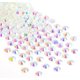 thumbnail image 2 of Jollin Pegamento Fix Flatback Rhinestones Cristal Diamantes Gemas Para Nail Art Crafts Decoraciones Ropa Zapatos (Ss16 1440Pcs Transparente Ab), 2 of 5