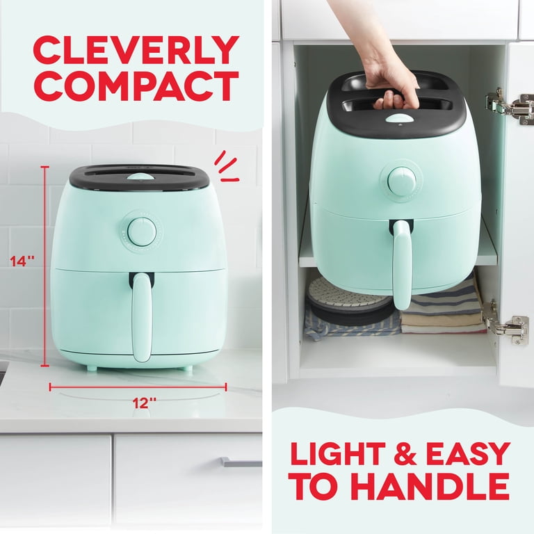 Dash Tasti-Crisp 6 Qt Air Fryer Oven, Aqua Family Size photo 5
