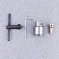 thumbnail image 2 of WORGEOUS Mini juego de portabrocas de llave simple Taladro de llave de metal duradero Combinación de portabrocas Brocas manuales, 2 of 9