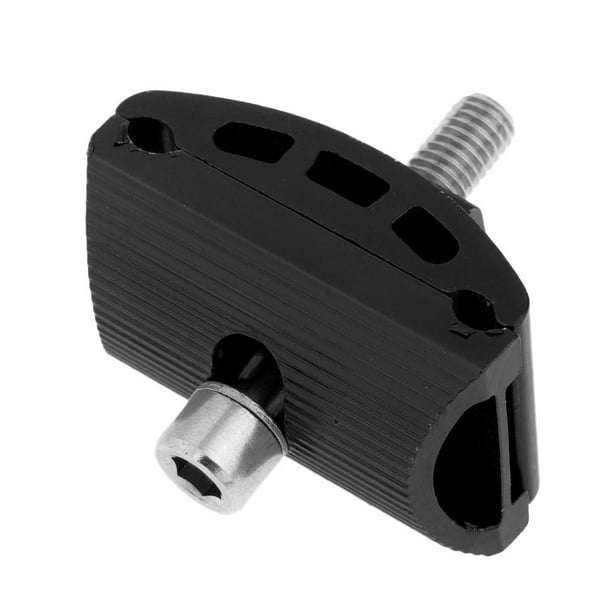 Soidarity Abrazadera para poste de asiento de bicicleta, Clip para tubo de ciclismo, piezas de cabeza de varilla única, azul Ciclismo Negro