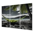 thumbnail image 2 of Designart "Dreaming of Hawaiian Islands" Nautical & Beach Metal Wall Art Set, 2 of 5