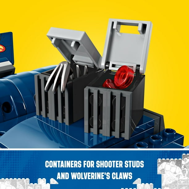 LEGO Marvel X-Men X-Jet Toy Plane for Classroom Activities