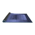 thumbnail image 2 of Ahgly Company Indoor Rectangle Abstract Blue Contemporary Area Rugs, 8' x 10', 2 of 4