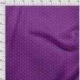 thumbnail image 3 of oneOone Viscose Jersey Fabric Lotus Block Print Fabric BTY 60 Inch Wide, 3 of 5