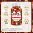 thumbnail image 5 of MENXI Organic Lions Mane Mushroom Gummies Extract Nootropic Brain Booster Promotes Memor Focus Health 60 Gummies, 5 of 7