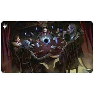 CASEMATIX TCG Playmat with Reusable Playmat Case - Premium 24 x 13.5 Card  Game Mat & Compatible MTG Playmat For All TCGs with Non-Slip Backing