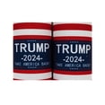 thumbnail image 2 of QualityPerfection Can Cooler Sleeves Slim Neoprene 12oz Can Holder Set of 2 Take America Back, 2 of 7