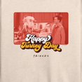 thumbnail image 3 of Friends - Happy Turkey Day - Women's Lightweight French Terry Long Sleeve Shirt, 3 of 5