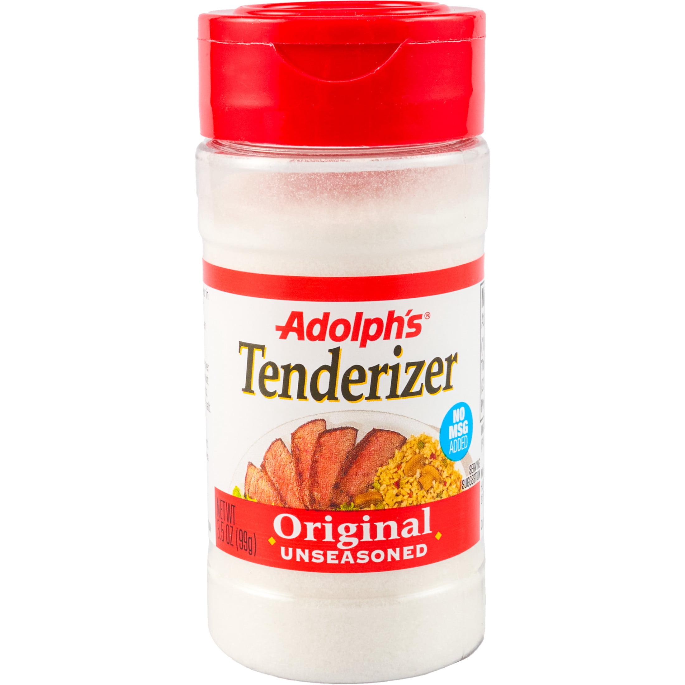 (3 pack) Adolph's Unseasoned Tenderizer, 3.5 oz Bottle