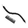 thumbnail image 2 of Juego de puntas de destornillador de extensión de broca Flexible, piezas eléctricas de repuesto compactas Punta de destornillador de 10 piezas, 2 of 7