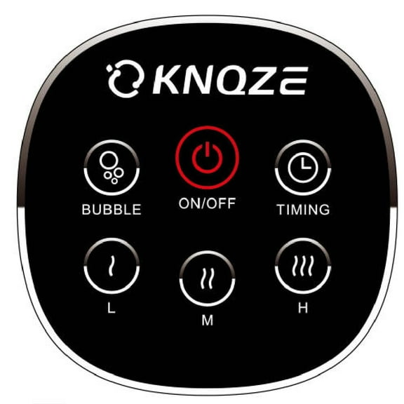KNQZE Collapsible Foot Spa Replacement Remote Control - ONLY FOR 02F FOOT SPA