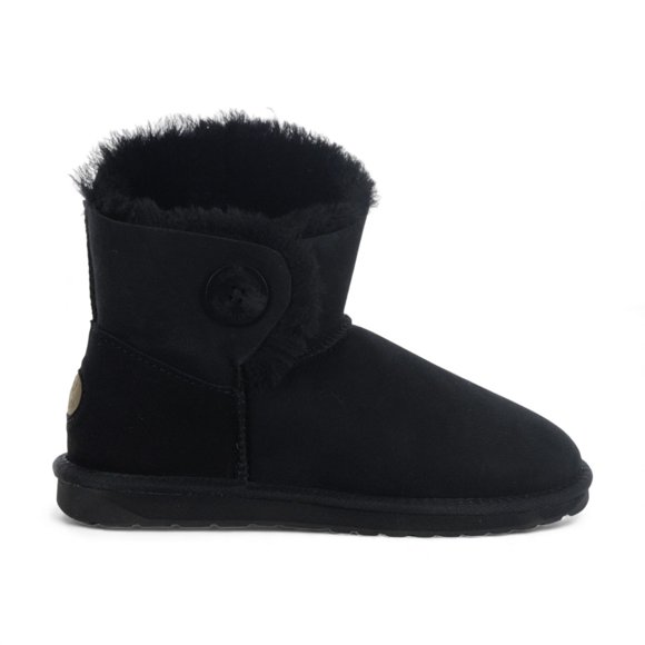 Emu Australia Women's Valery Mini Black Booties W10951.BLAK<span> - </span>8 (Women's)