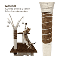 thumbnail image 5 of Rascador Para Gato Torre 1pz Lab.G, BEIGE CAFE, 5 of 5