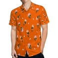 thumbnail image 4 of High Quality Hawaiian Shirts for Men Short Sleeve Aloha Beach Shirt Floral Summer Casual Button Down Shirts Blouses SMJRQZ, 4 of 7