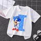 thumbnail image 3 of Nuevas camisetas de Sonics para niños, camisetas gráficas con letras en inglés de dibujos animados, lindas camisetas casuales de manga corta para niños, ropa para niños 2024, 3 of 5