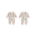 thumbnail image 2 of Cjfdfy Newborn Baby Boy Girl Western Fall Clothes Cowgirl Cactus Horse Print Long Sleeve Side Zipper Romper Infant Cute Farm Fall Winter Outfit 0-18 Months, 2 of 9