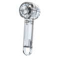 thumbnail image 4 of simhoa Handheld Fan Lightweight Versatile with Hook Fan for Hair Dry Keyboard clear black, 4 of 8