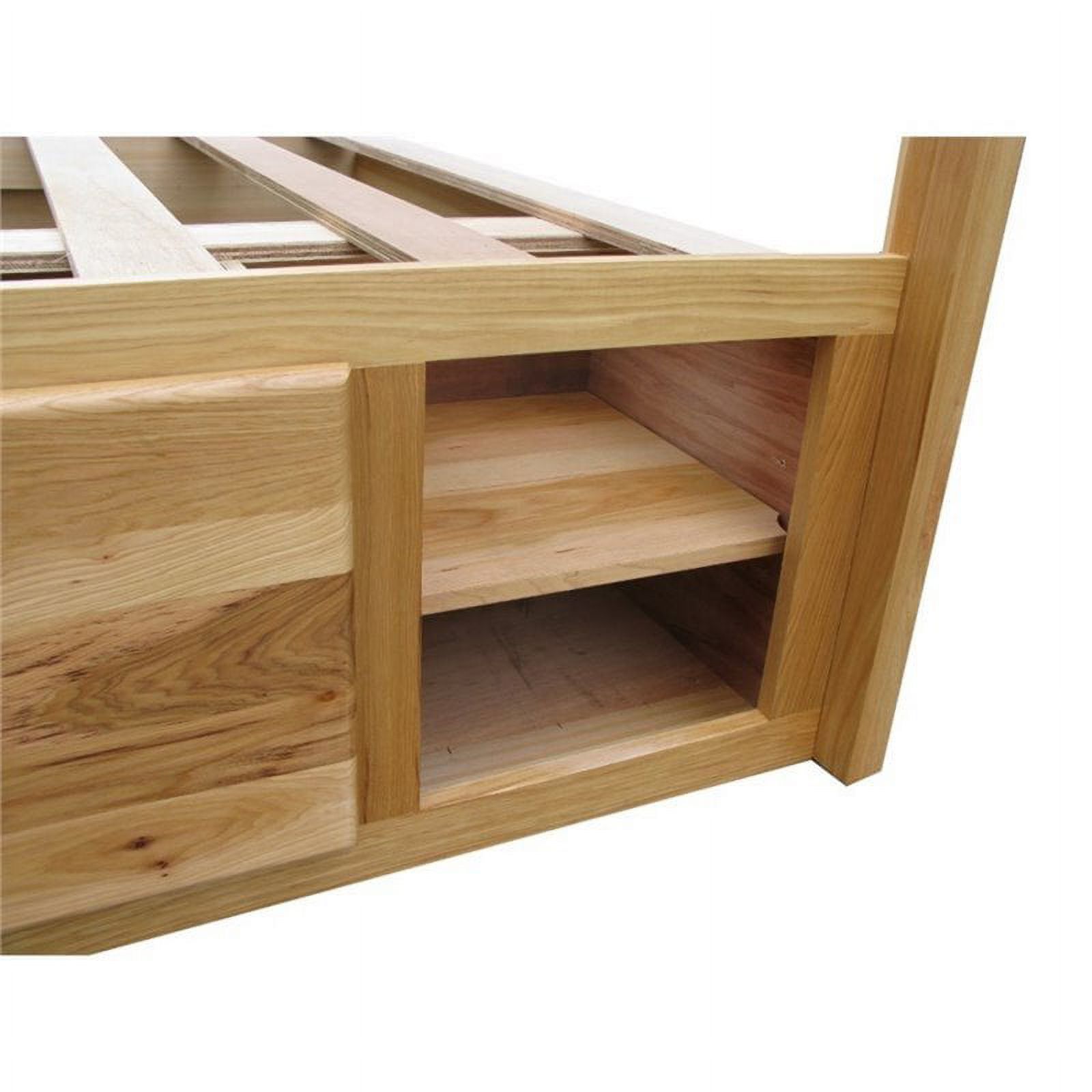 A-America Adamstown Queen Storage Bed in Natural - image 3 of 4