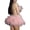 Pink, variant on Stage Performances Outfits Sleeveless Rhinestones Feather Crop Tube Top Skirt
