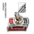thumbnail image 3 of WorkPro Brass Toggle Switch, 2 Position, 3 of 5