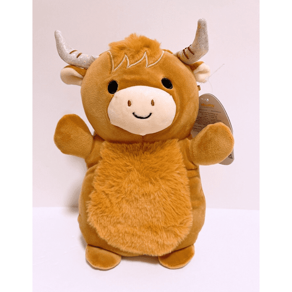 Squishmallows HugMees 10" Wilfred the Cow Animal Plush Doll Toy