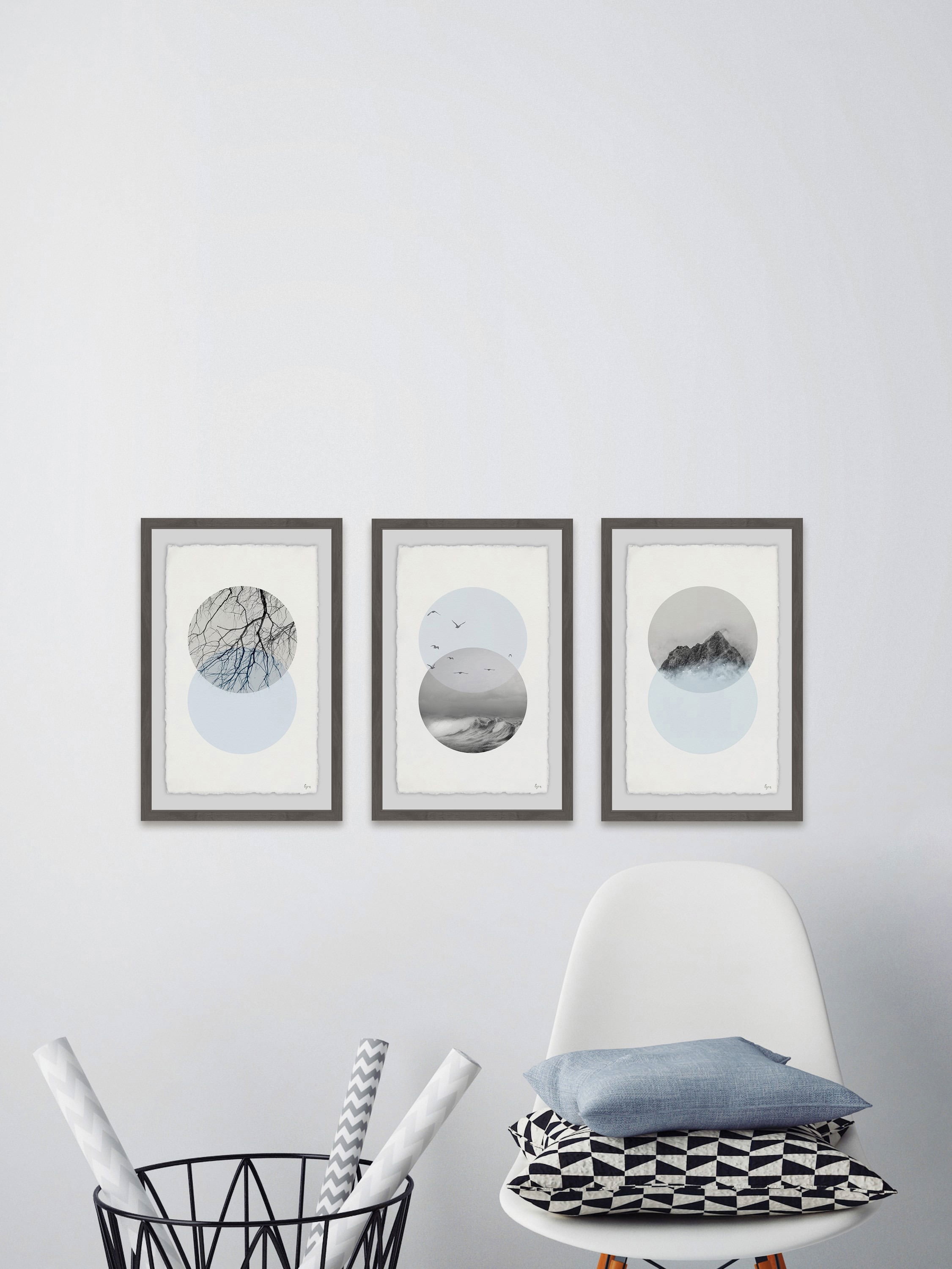 Marmont Hill Nature View Triptych
