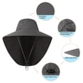 thumbnail image 2 of Sombrero de pescador con ala grande y protector solar que cubre toda la cara y protege contra los rayos UV para el verano, para pesca al aire libre, 2 of 4