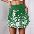 thumbnail image 2 of SHIXIAOO Jupe-Short Décontractée à Imprimé Floral d'Été pour Femmes, Jupe Courte Confortable, Extensible, Respirante, Mode pour Activités Extérieures, Mini Jupe Aguichant, Jupes Longues en Denim, 2 of 6