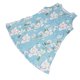 thumbnail image 2 of Women Sleeveless Dress Round Neck Floral Printing Summer Beach Dress with Side Pockets Light Blue XXL, 2 of 25