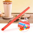 thumbnail image 3 of 100PCS Colorful Drinking Straw Plastic Disposable Wide Straws for Milk Tea Mixed Colors, 3 of 6