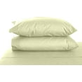 thumbnail image 2 of The Great American Store Queen Pillow Case Set Of 2 Stripe Ivory 100% Brushed Microfiber, Soft and Cozy, Wrinkle, Fade, Stain Resistant with Envelope Closure, 2 of 5