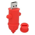 Cartoon Fire Hydrant Shaped USB Flash Drive Cute Home Office USB Stick