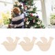 thumbnail image 4 of Colgantes decorativos navideños Sincero de madera - Juego de 50, 4 of 10