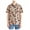 Brown - khakimulti, variant on Obey Mens Gulf Woven Button Up Shirt, Brown, Small
