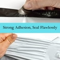 thumbnail image 3 of 500pcs 12x15.5 Poly Mailers 2.5 Mil Envelopes Shipping Bags With Self Sealing Strip, White Poly Mailers, 3 of 7