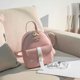 thumbnail image 5 of Mochila JShteea Hit Color Bowknot Mujeres Hombro Bolsos cruzados de cuero Rosa, 5 of 6