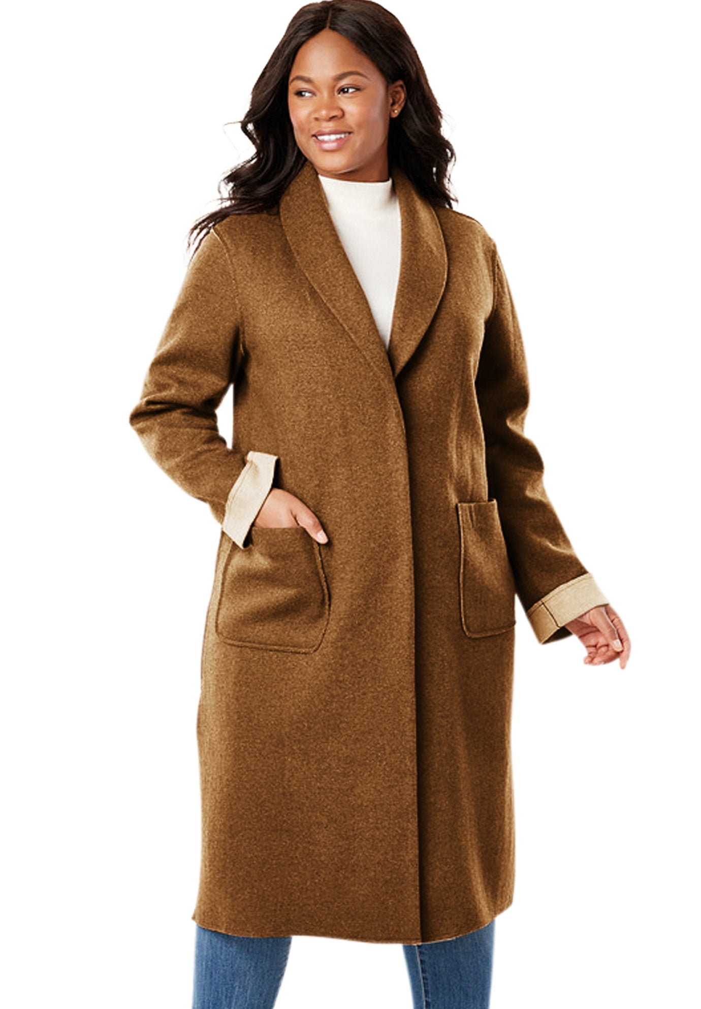 woman within wool coats