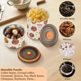 thumbnail image 6 of Basketball Stars Airtight Coffee Bean Canister 30oz Food Storage Containers with Lids For Gournd, Tea, Sugar, Flour, Rice, Cereal, Candy Cookie Jar, 6 of 8