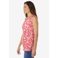 thumbnail image 3 of Woman Within Plus Size Perfect Printed Scoopneck Tank, 3 of 6